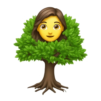 environmental scientist female tree sticker