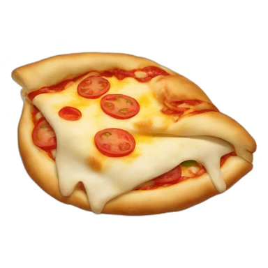 Pizza calzone sticker
