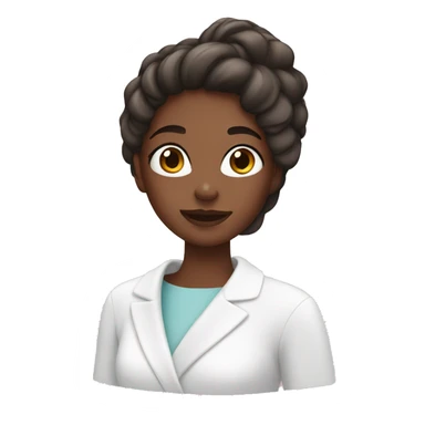 girl doing skincare sticker