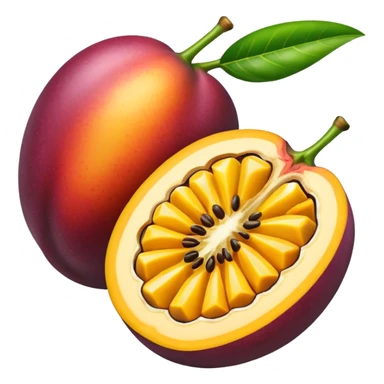 mango passion fresh cut sticker