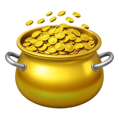 pot of gold sticker