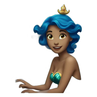 Ariel mermaid sticker