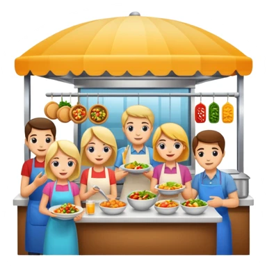 Self-service restaurants sticker