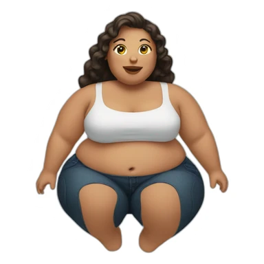 plus sized sticker