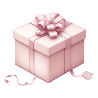 Light pink Christmas gifts under a white Christmas tree  sticker