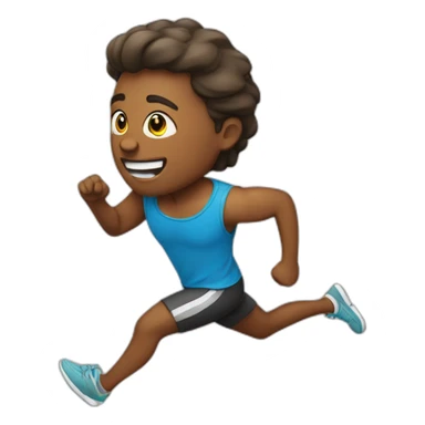 people pleaser running sticker