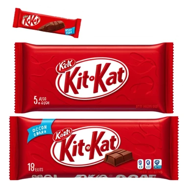 Create kit kat emoji and download it in the emoji sticker