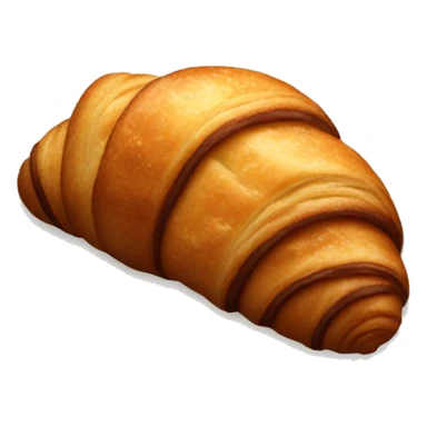 Croissant de chocolate sticker
