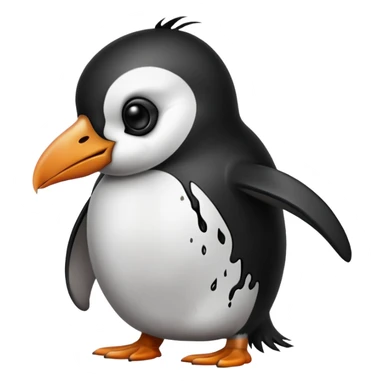 Zombie pingvin sticker