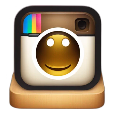 Instagram reels icon video content  sticker