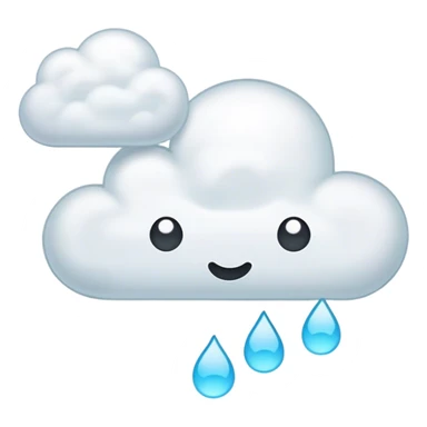 Cloud thought bubble saying “back in my day” sticker