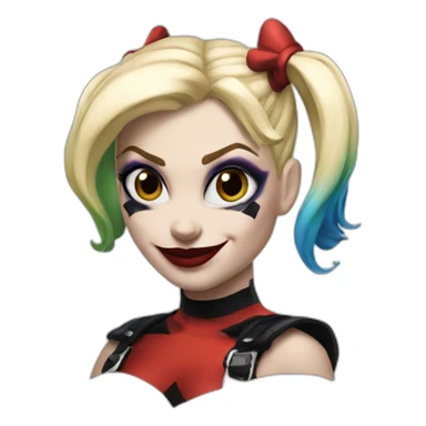 Harley Quinn original sticker
