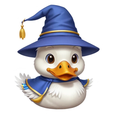 Duck in wizard hat





 sticker