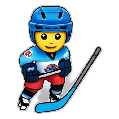 Le logo du club de hockey sur glace de Cergy Pontoise sticker
