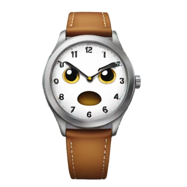 watch with eyes sticker
