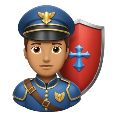 Big Shield Soldier sticker