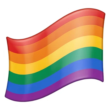 Gay flag sticker