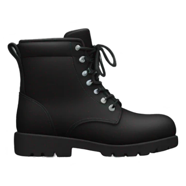 Black boots sticker