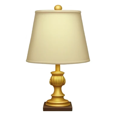 lamp and laurel wreath sticker