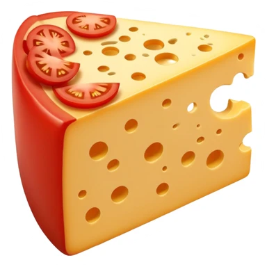 cheese and tomato sticker