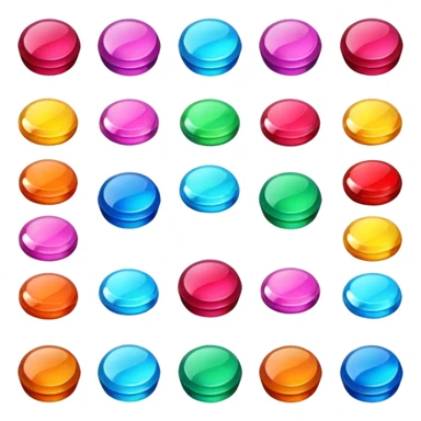 crystal clear sweets sticker