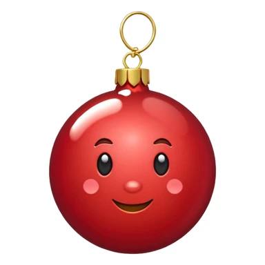 Christmas emoji sticker