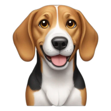 Happy Beagle sticker