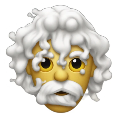 Enzo qui fume sticker