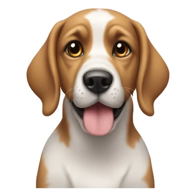 Dog saying pls sticker