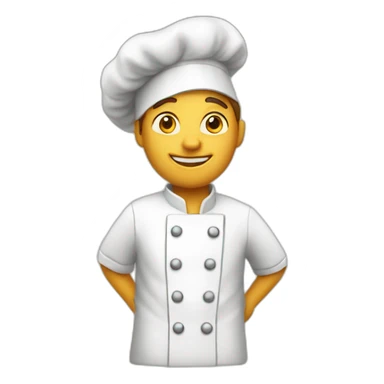 Pizza chef sticker