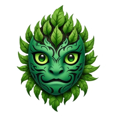 earth elemental tattoo sticker