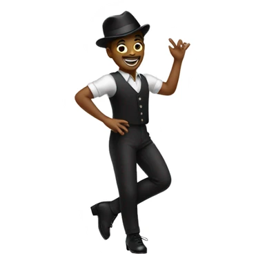 tap dancer sticker