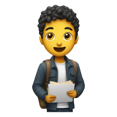 A Hungry Student  sticker