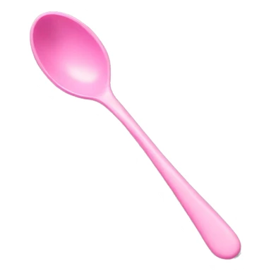 Pink spoon  sticker