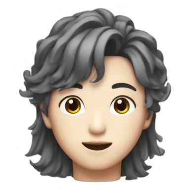 K pop singer sticker