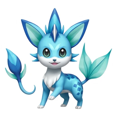 Meloetta-Vaporeon-Dewott-Pokémon-Fakémon-creature sticker