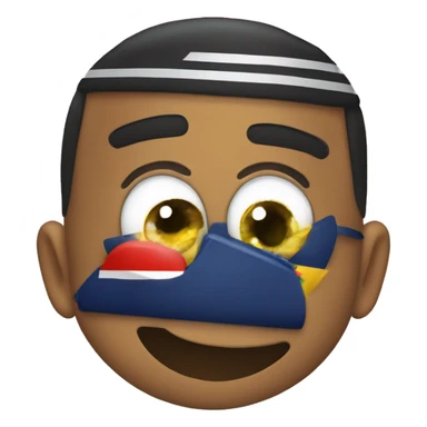 Samuel Eto'o sur un avion  sticker