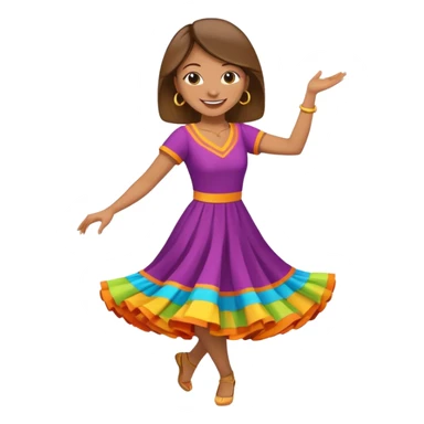 Teacher dancing sticker