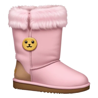 light Pink uggs sticker