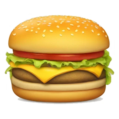 sad cheeseburger emote sticker
