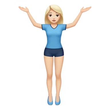 naked woman with legs spread sticker