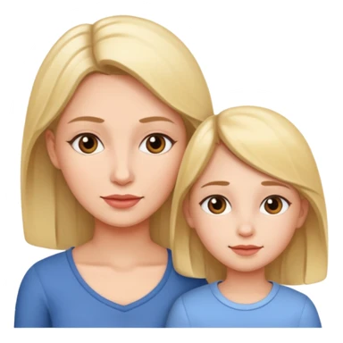 Mom and dougher  sticker