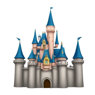 Disney castle sticker