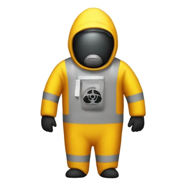 Hazmat suit  sticker