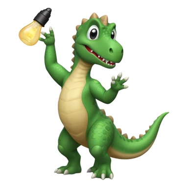 dinosaur doing a dab sticker