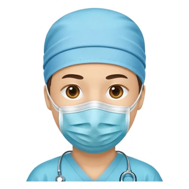 face mask only sticker