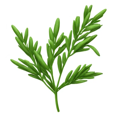 tarragon branch sticker