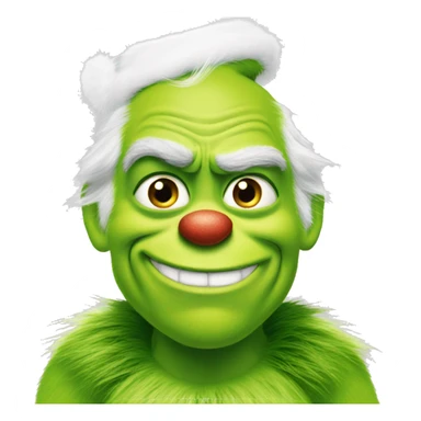 henry cavill as grinch sticker