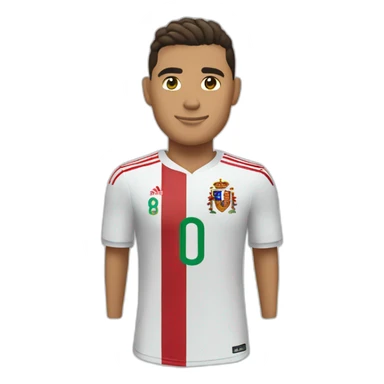 Ronaldo maillot portugal sticker