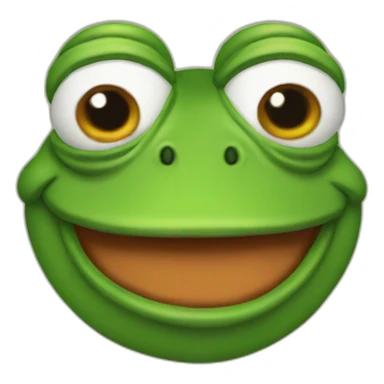 pepe except not pepe sticker